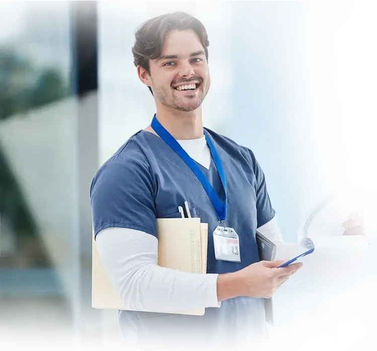 An Oklahoma Accident Doctor smiling.